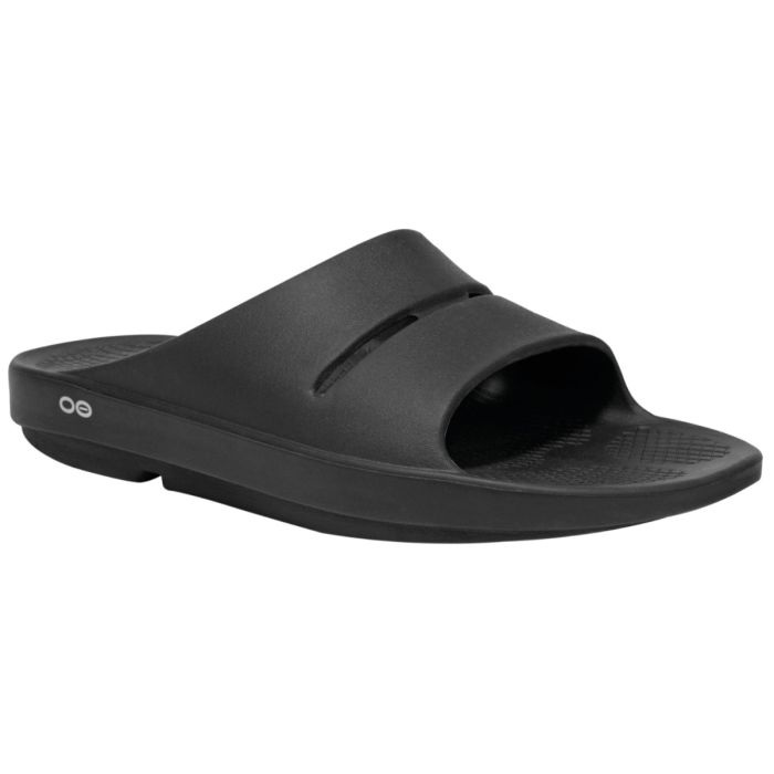 Oofos Unisex Recoverysko Ooahh Slide Sandal Sort