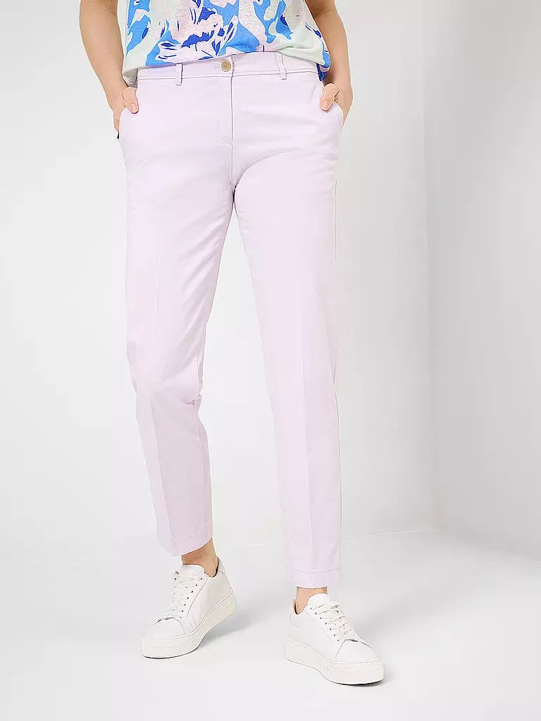 BRAX Chino 7/8 MARON S rosa
