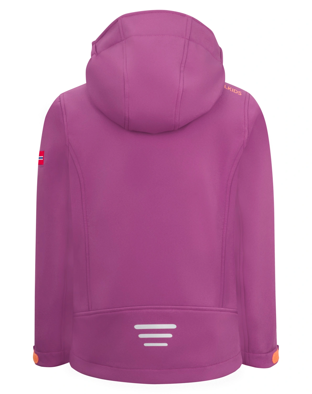 Softshell-Jacke GIRLS TROLLFJORD in mallow pink
