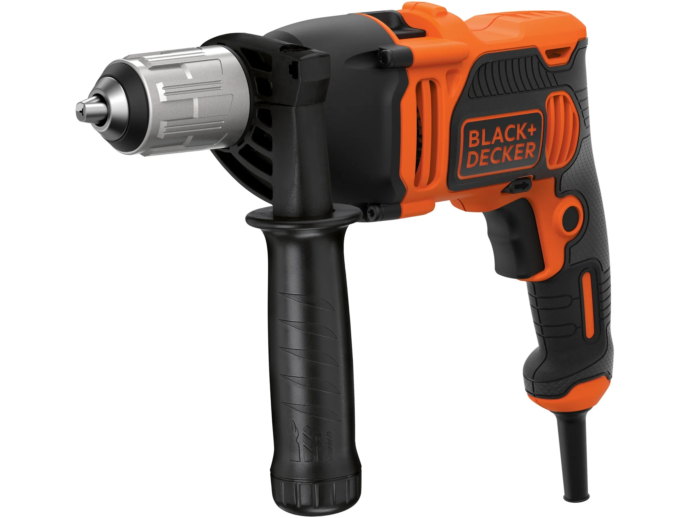Black+Decker 850 W Schlagbohrmaschine BEH850K inkl. Tiefenanschlag mit Koffer