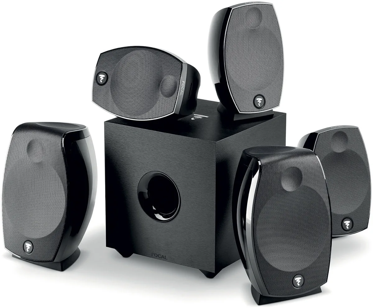 Focal Sib Evo Dolby Atmos 5.1.2 Noir Packs enceintes compactes