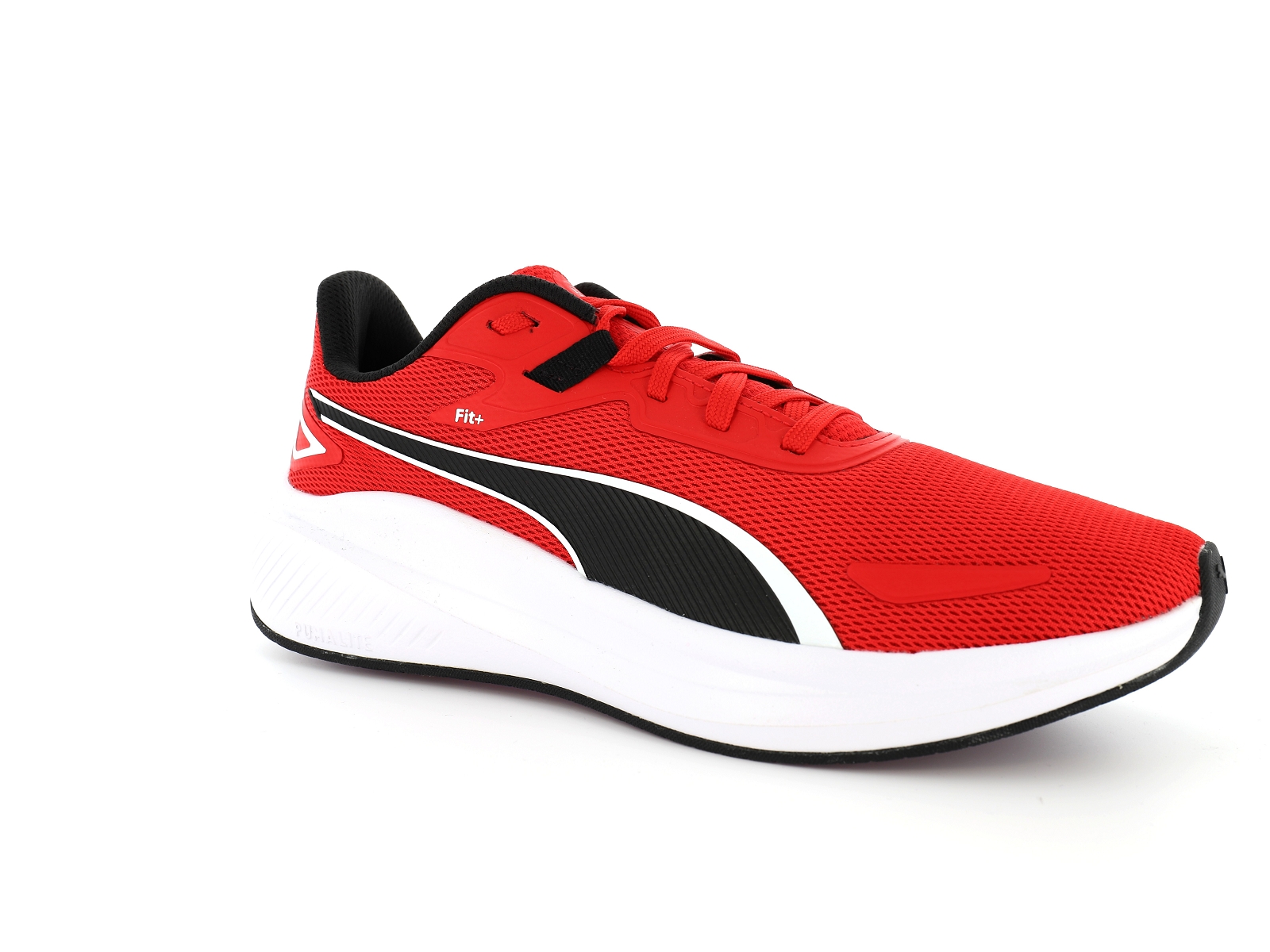 Puma-379437 Synthétique Rouge Noir