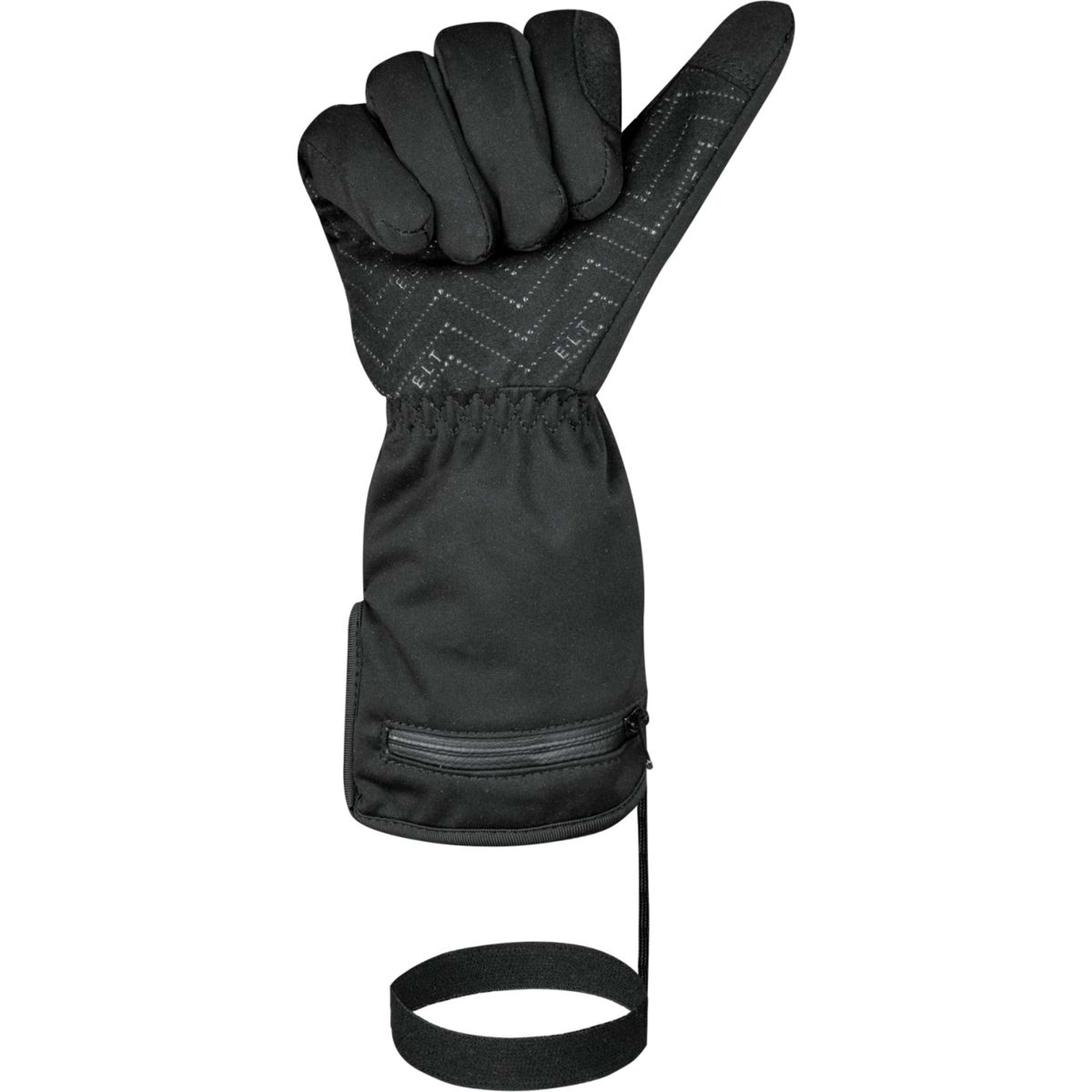 ELT Rijhandschoenen Heated Comfort Zwart