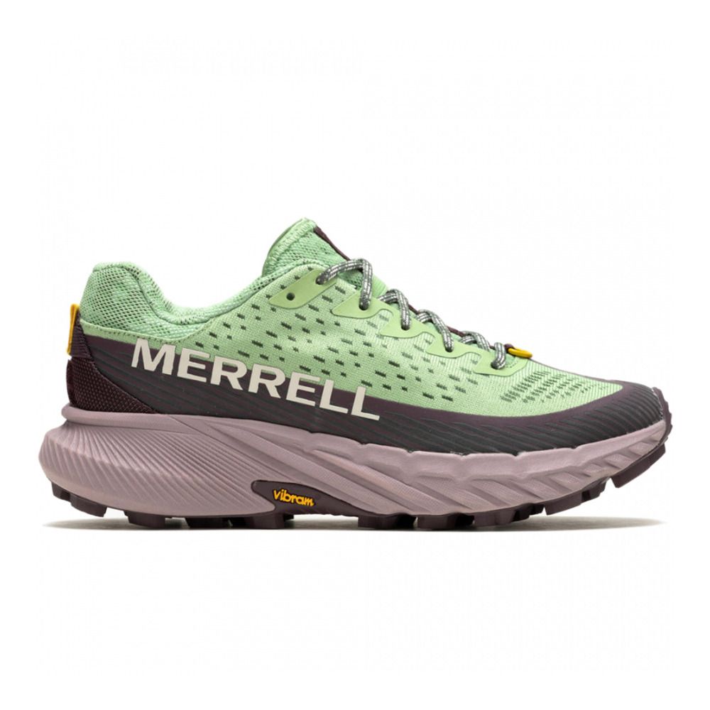 Merrell AGILITY PEAK 5 - Chaussures trail Femme pear/burgundy