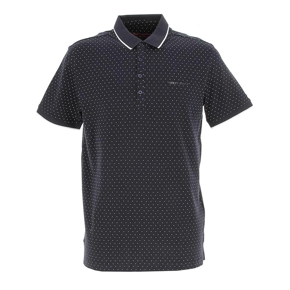 Teddy Smith Polo Marine/Blanc Homme Teddy Smith Pasy 2