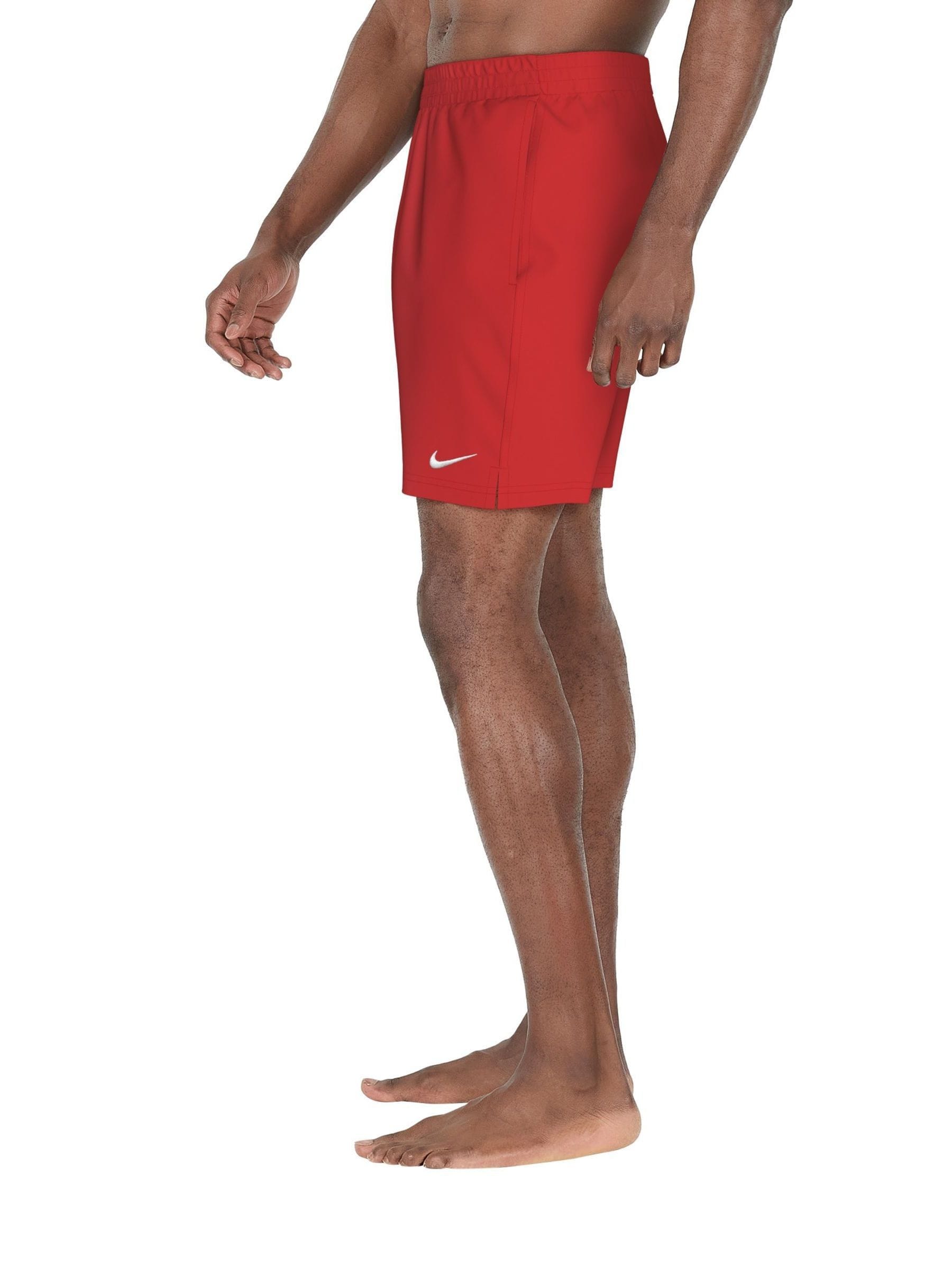 Rood - 7 inch - Nike Essential volley-zwemshort