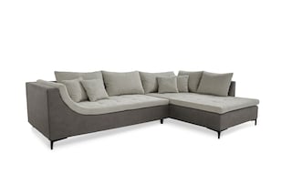 Ecksofa VARESE grau