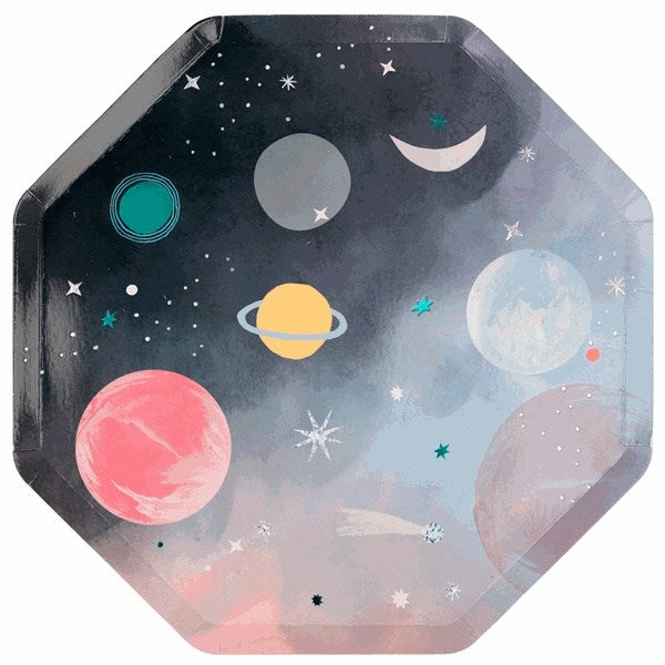 Køb Meri Meri Space Frokost Tallerkener