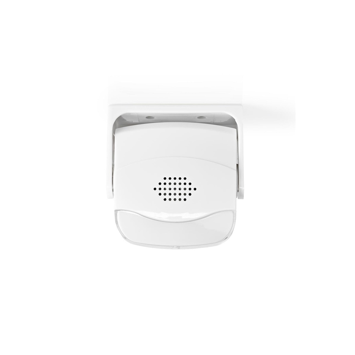 Nedis Bevegelsesdetektor Alarm | Batteri drevet | 3x AAA/LR03 | 80 dB | Detektorrekkevidde: 1.10 m | Detektorvinkel: 10 ° | Tak / Vegg | Hvit