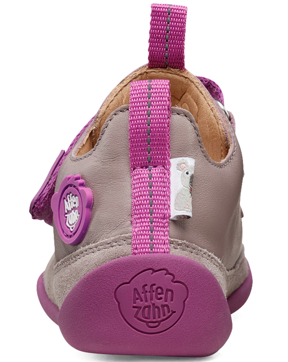 Leder-Sneaker BUDDY KOALA in grau