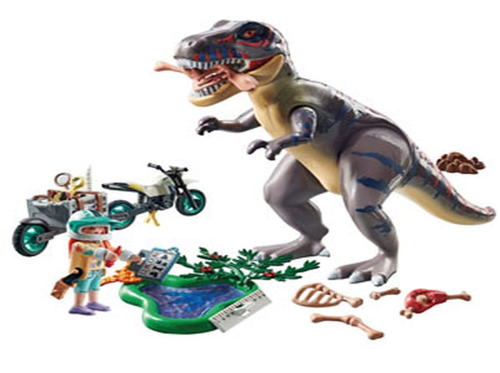 T-REX E EXPLORADORA PLAYMOBIL