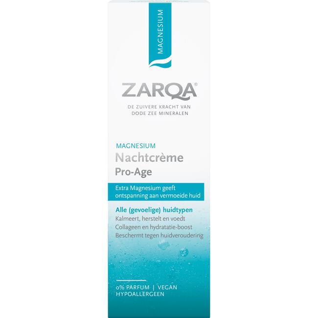 Zarqa Magnesium Pro-Age Nachtcrème 50 ML