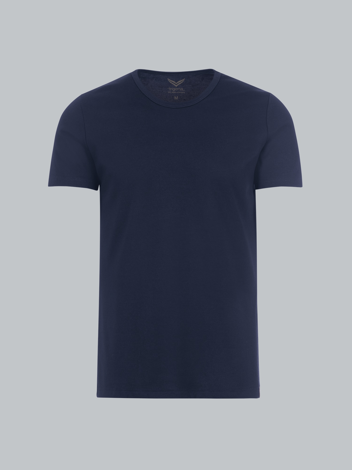 T-Shirt aus Baumwolle/Elastan Navy