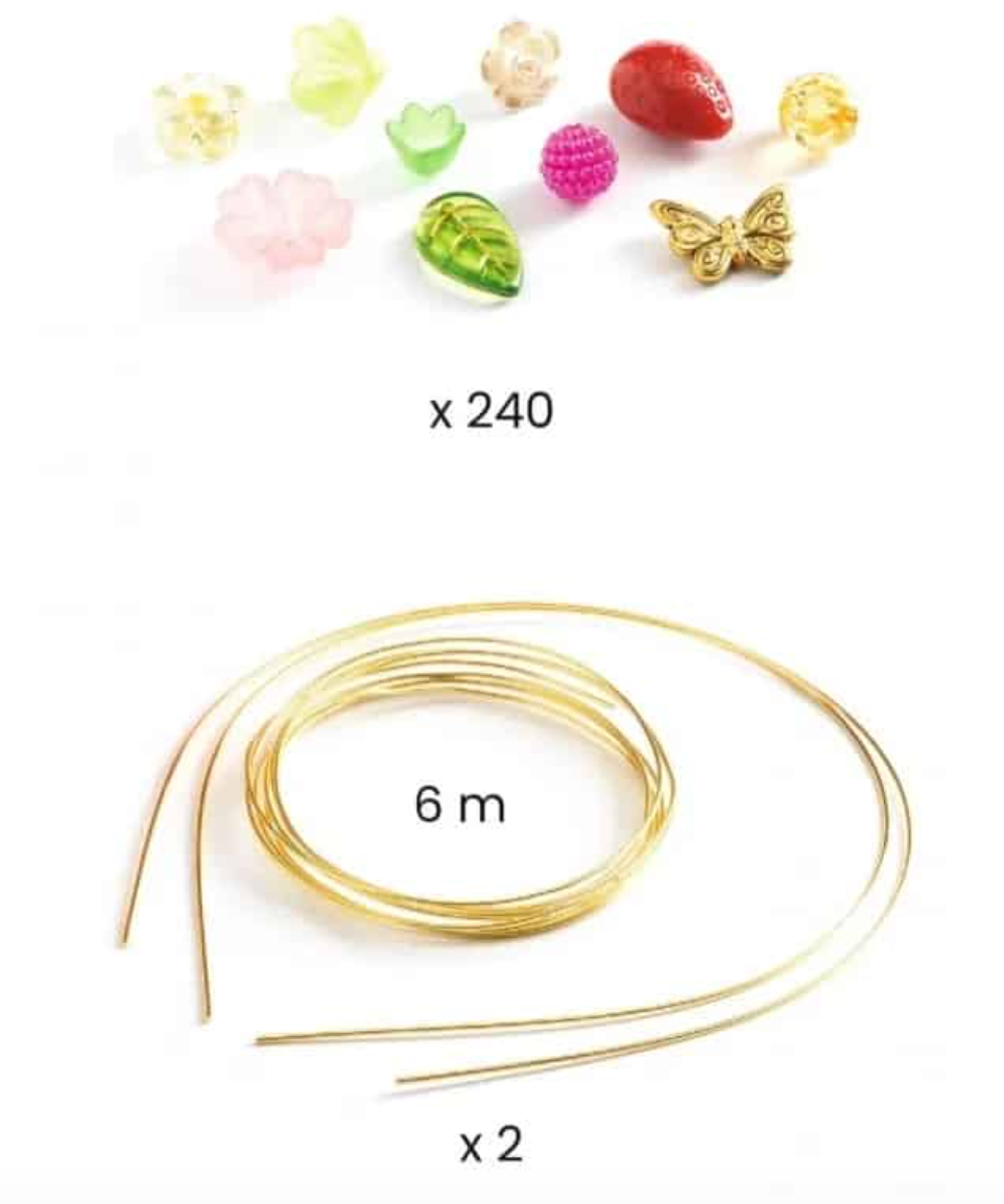 Djeco dj00039 Knutselset Tiara's roze