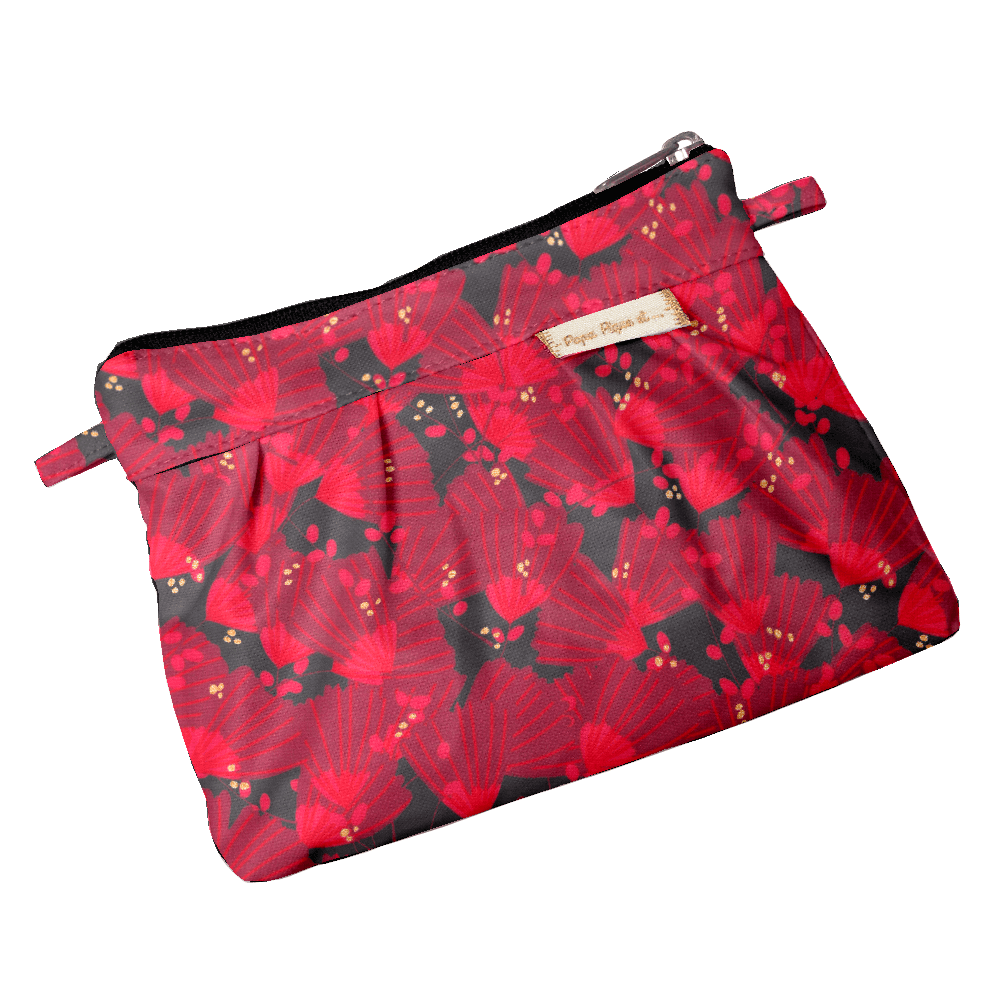 Mini Pochette Plissée Féérie Fuchsia