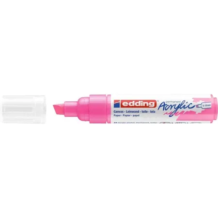 edding 5000 Acrylmarker breit - neon-pink