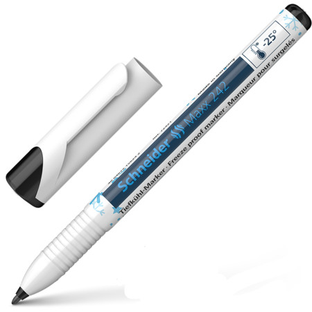Schneider Maxx 242 Tiefkühlmarker Spezial-Marker - schwarz - 1 mm