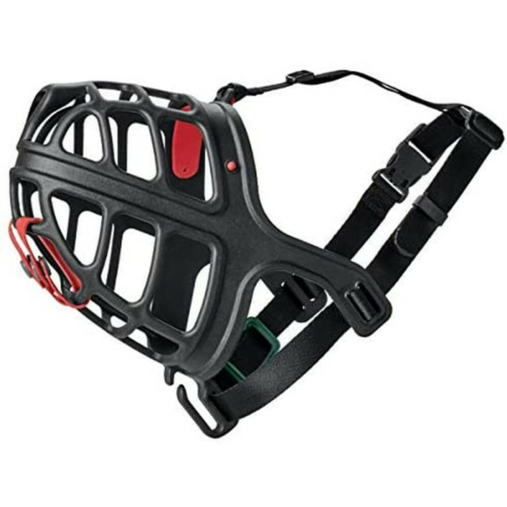 Muselière albury noir taille 5 (9 cm) (38 cm) (78 cm)