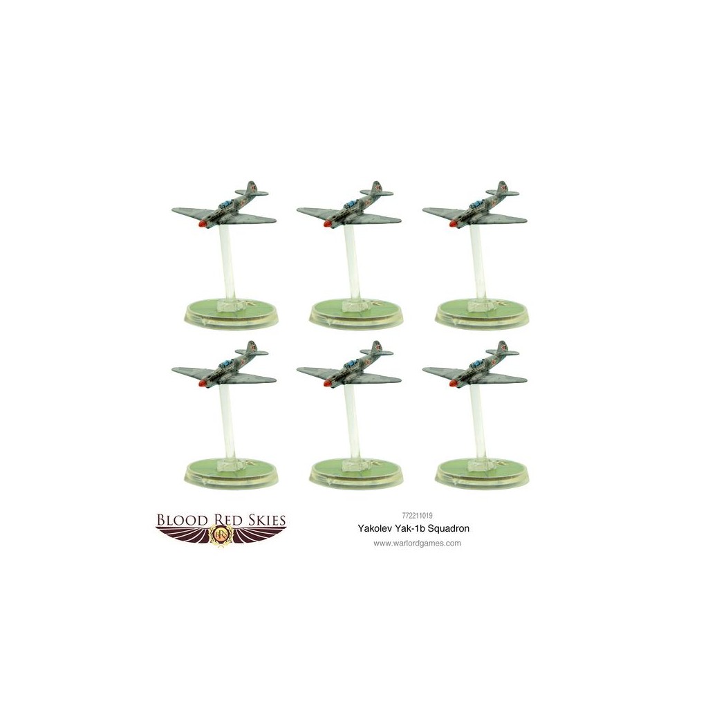 Blood Red Skies - Soviet- Yakolev Yak-1B Squadron, 6 Planes
