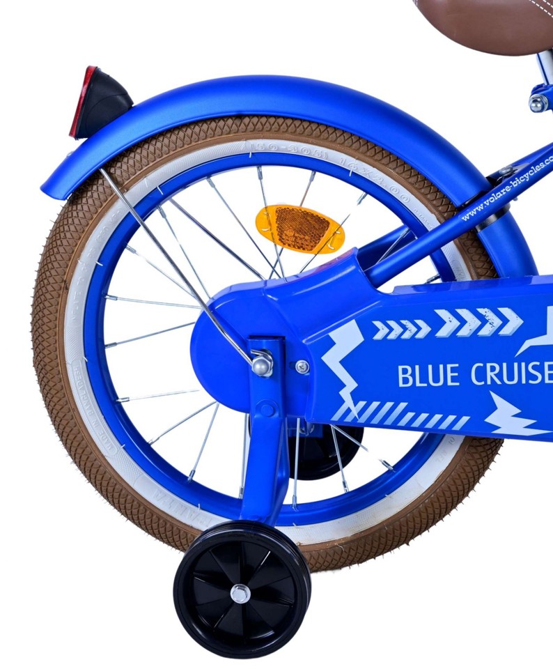 Volare - Børnecykel 16'' - Blå Cruiser