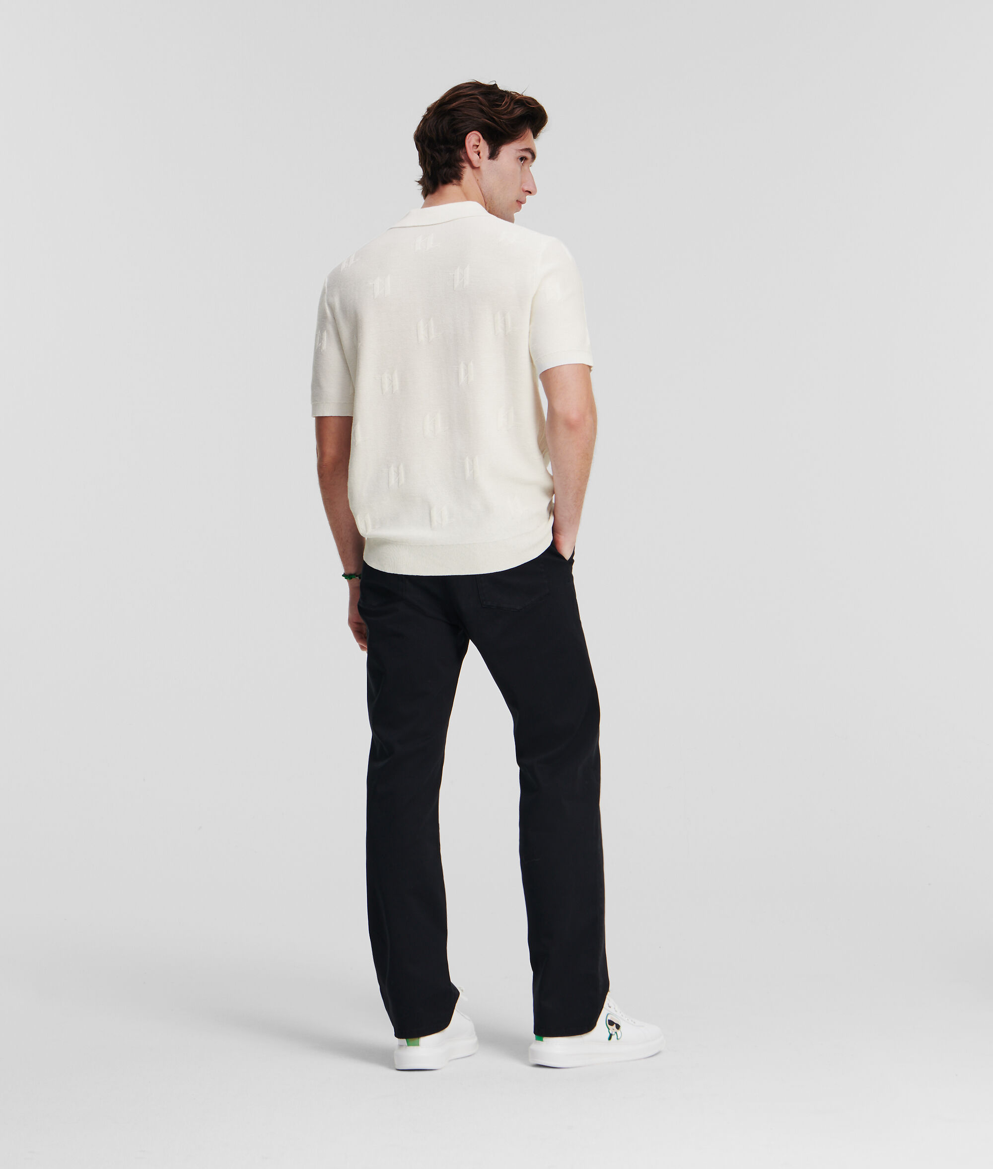 POLO TRICOTÉ KL MONOGRAM