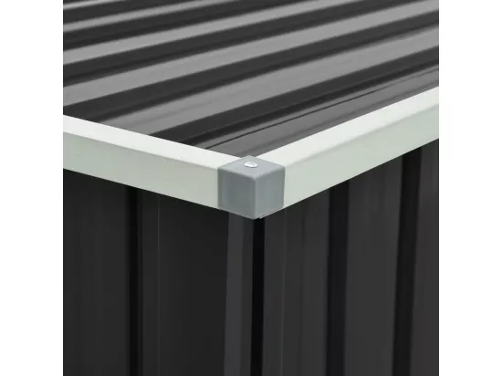 Prolenta Premium - Boîte de rangement de jardin Anthracite 171x99x93 cm