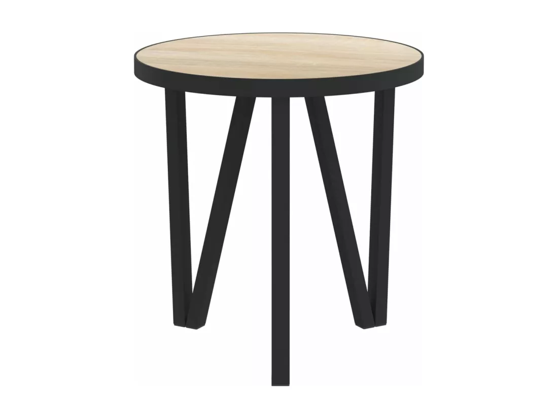 Table à thé Chêne Sonoma Ø35 cm MDF