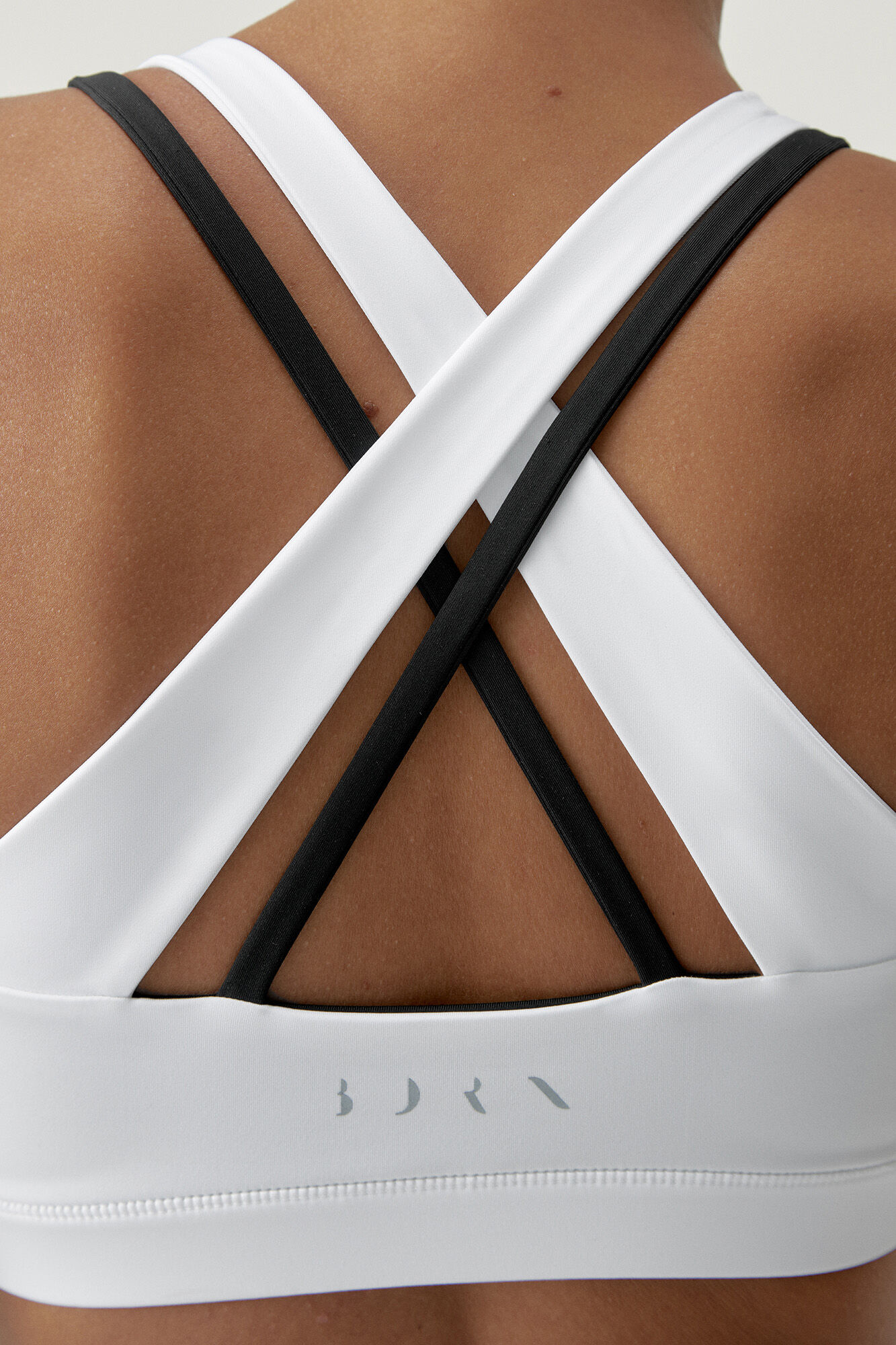 Top Hanae Black/White - negro