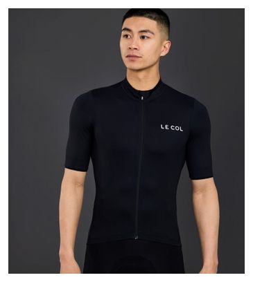 Maillot Manches Courtes Le Col Hors Categorie II Noir