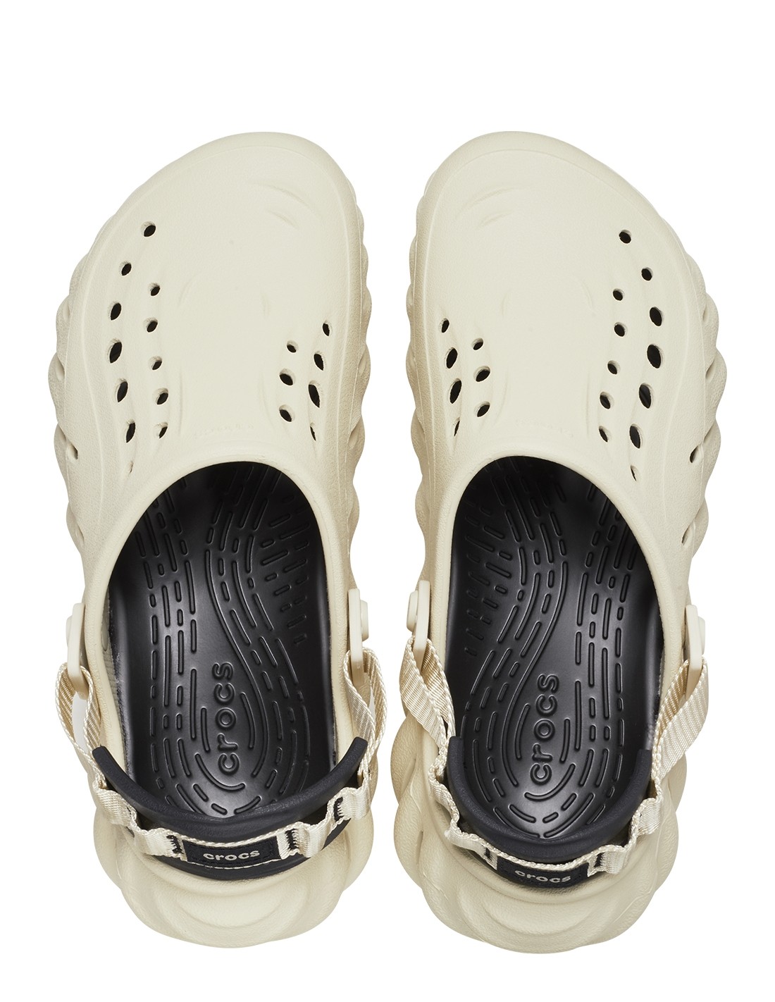 crocs Sabots Homme Echo Clog Bone/Black