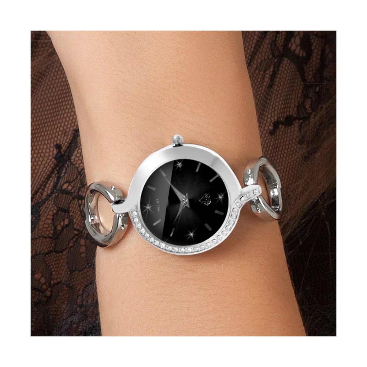 Montre Maeva SC Crystal ornée de Cristaux scintillants