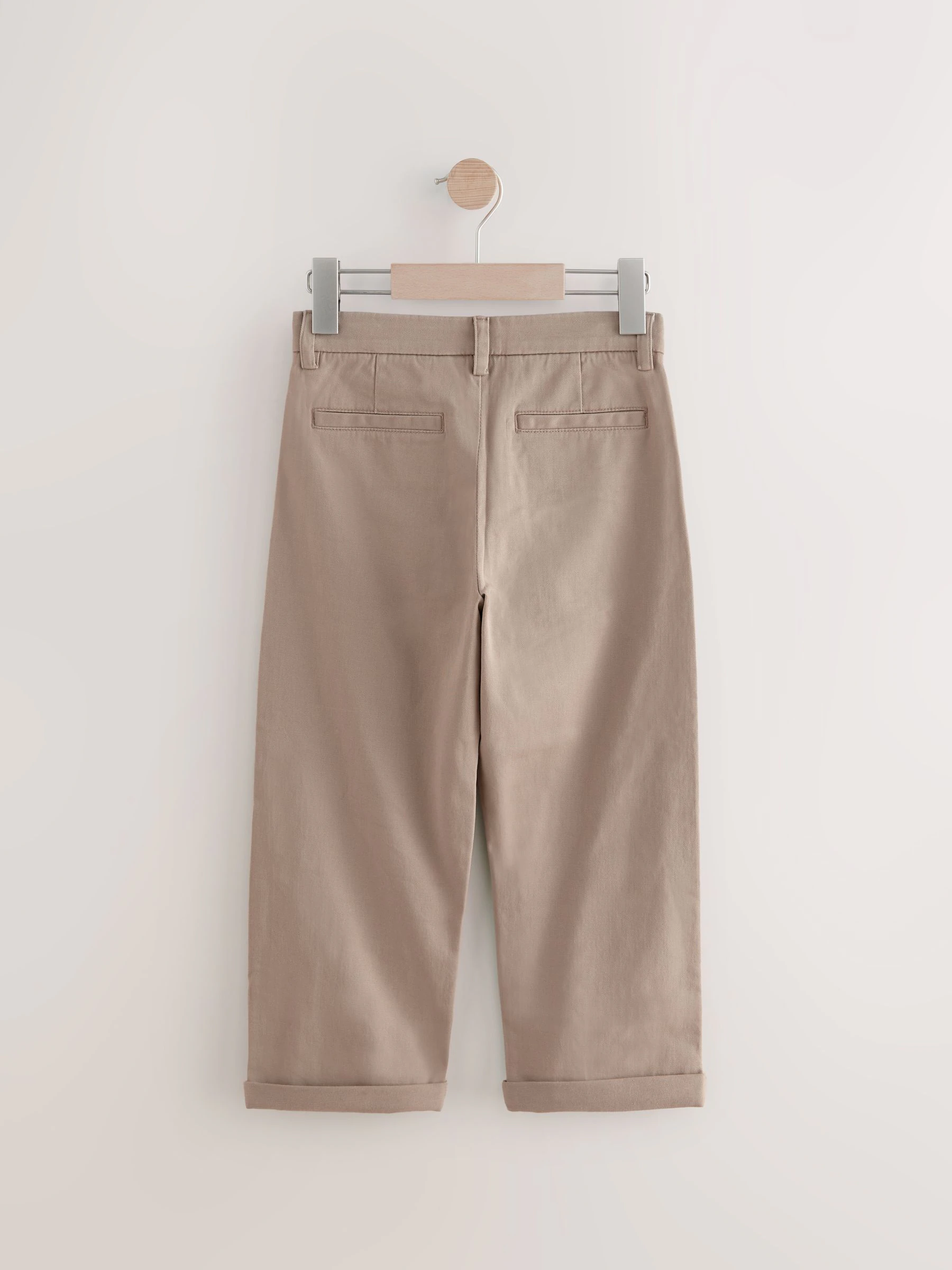 Pastelgeel - Stretchy chino's (3-17jr)