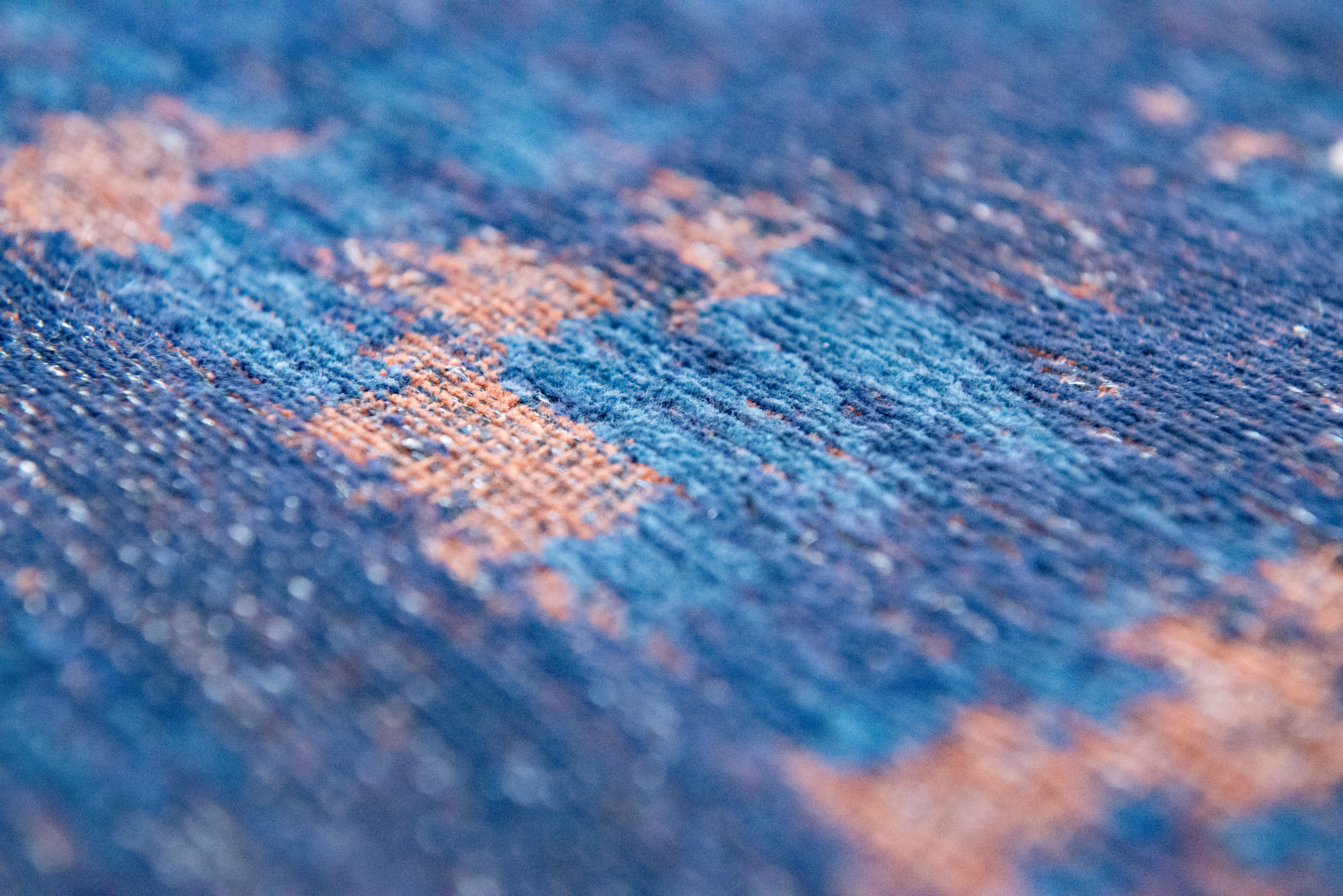Ecorugs vloerkleed Venetian Dust blauw 280x390 cm