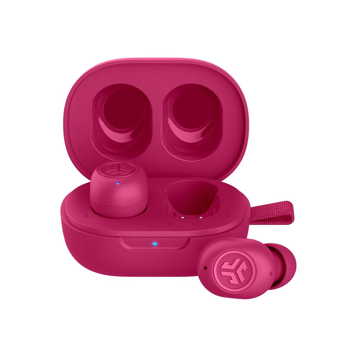 JLab Jbuds Mini helt trådløse in-ear hodetelefoner (rosa)