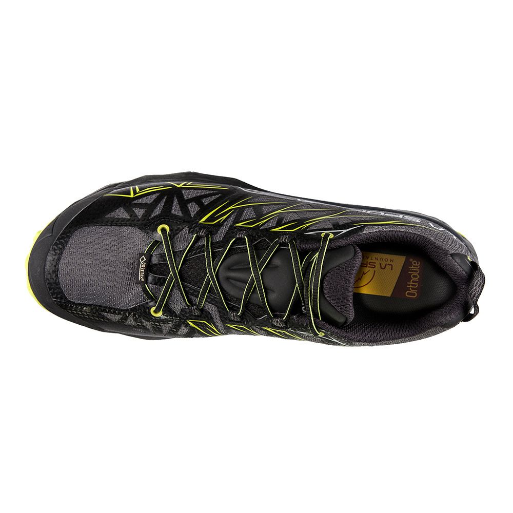 La Sportiva AKYRA GTX - Chaussures trail Homme carbon/apple green