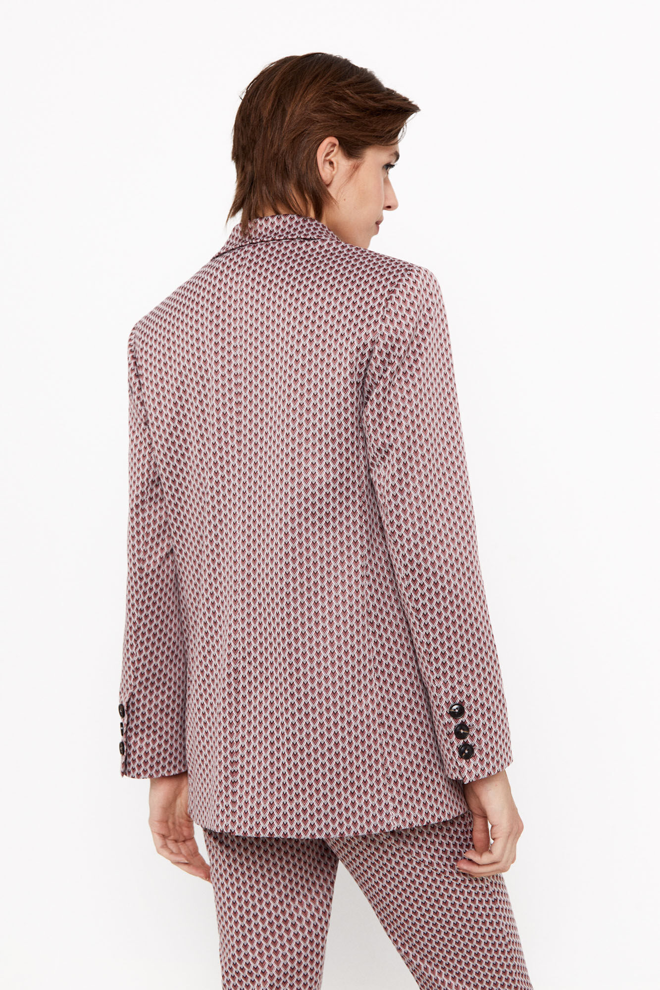 Blazer estampado