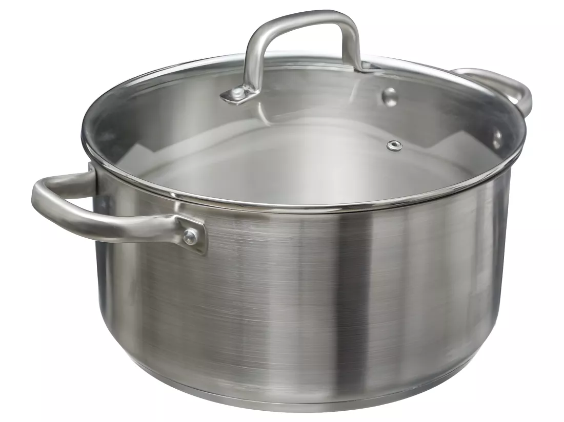 Faitout en Inox 28 x 14 cm
