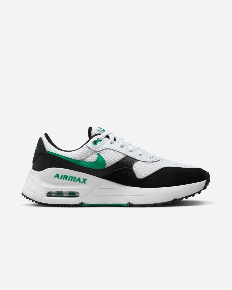Chaussures Nike Air Max SYSTM Blanc & Vert pour homme