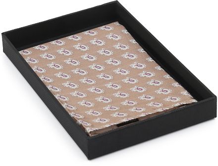 Suitable Zijde Pochet Beige Print PO24-05 kopen