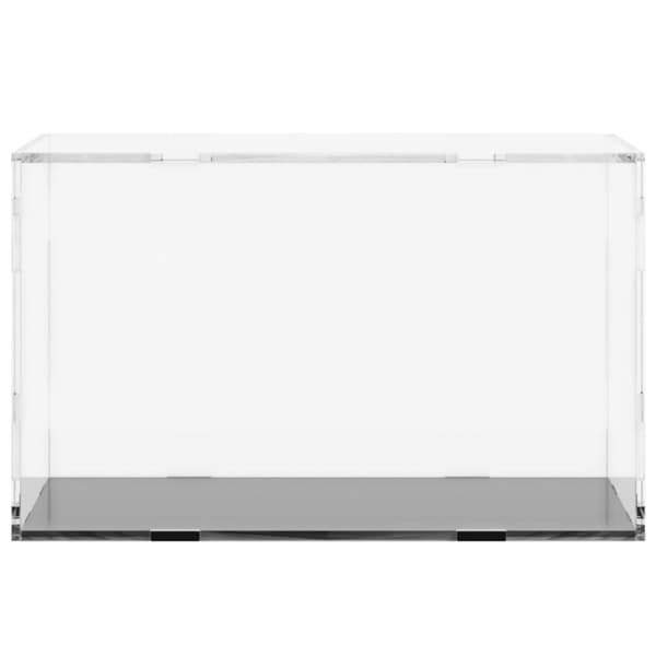 vidaXL Visningsboks gjennomsiktig 31x17x19 cm akryl