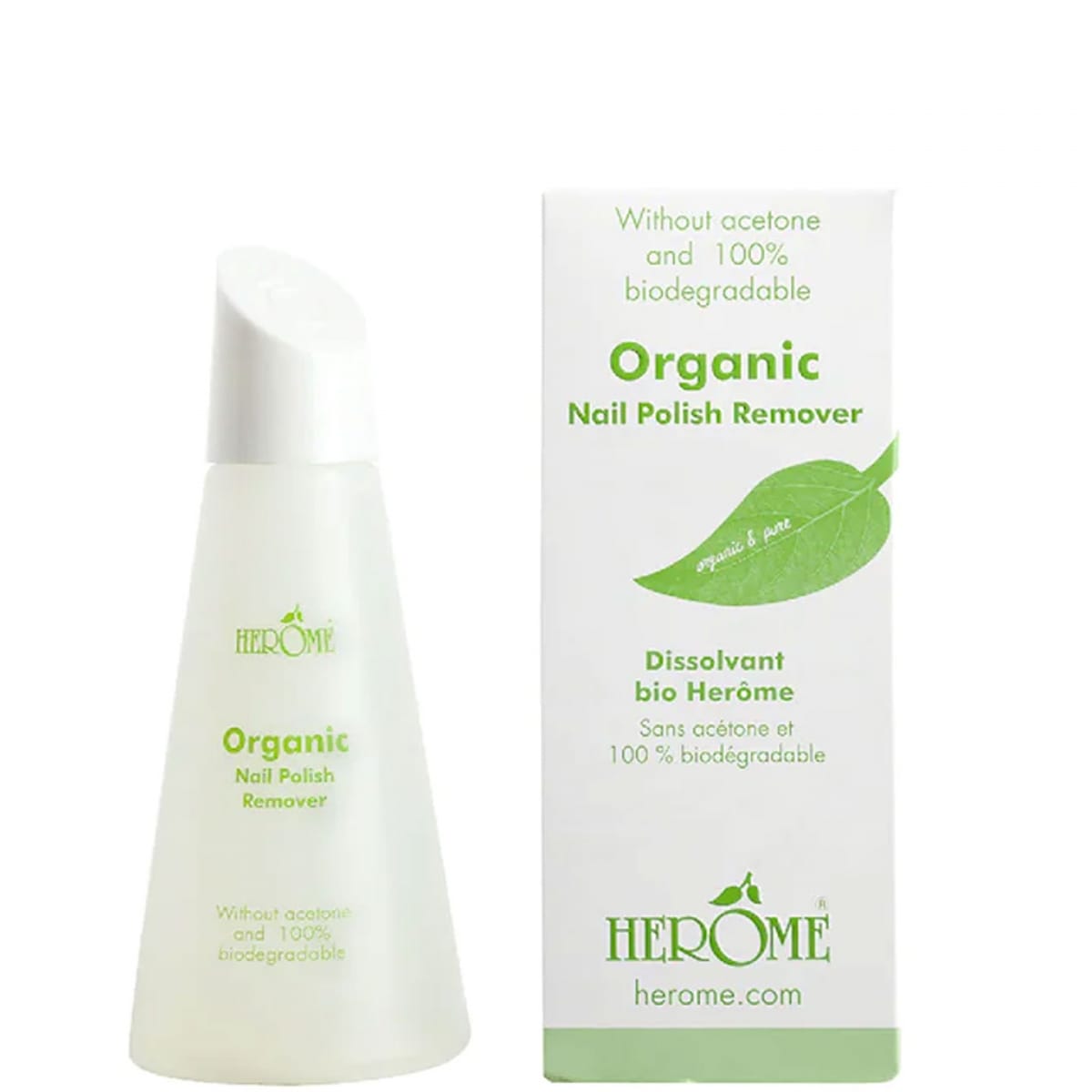 Hérôme Organic Nail Polish Remover Dissolvant bio