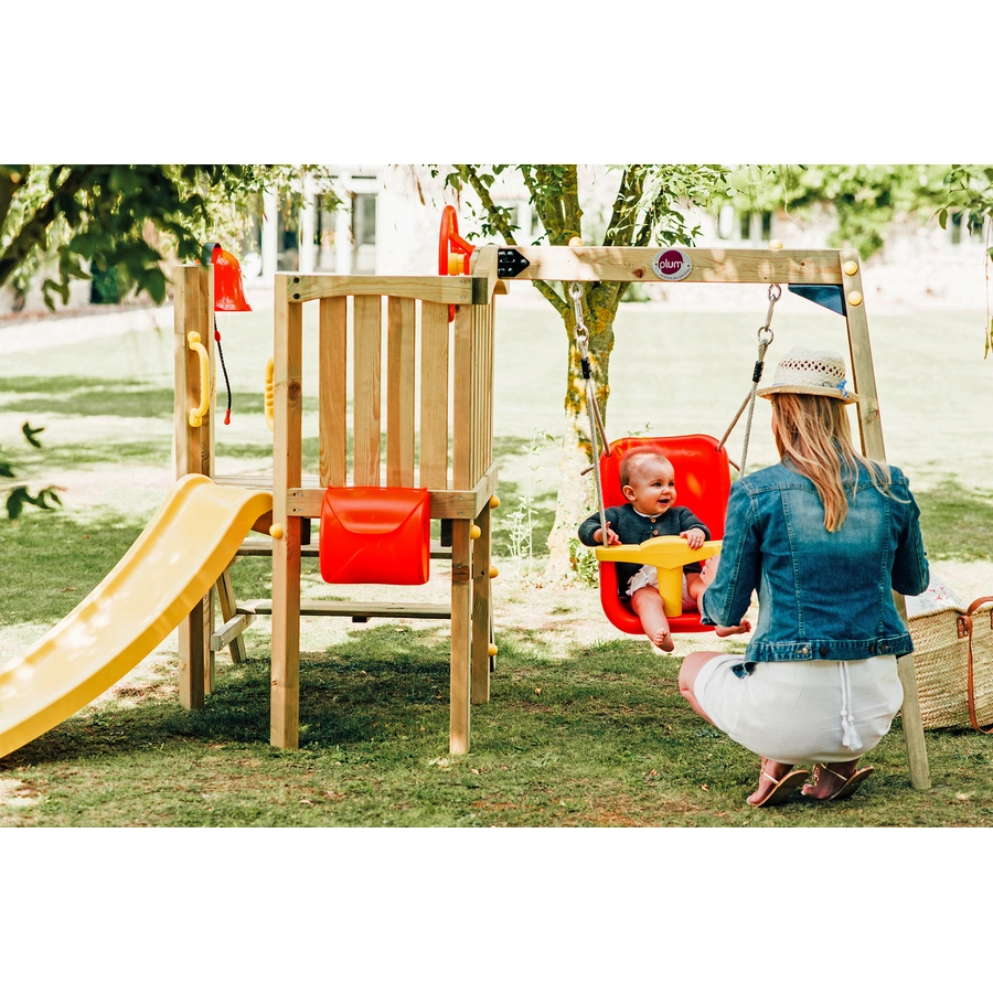 plum® Kleinkinderturm mit Babyschaukel