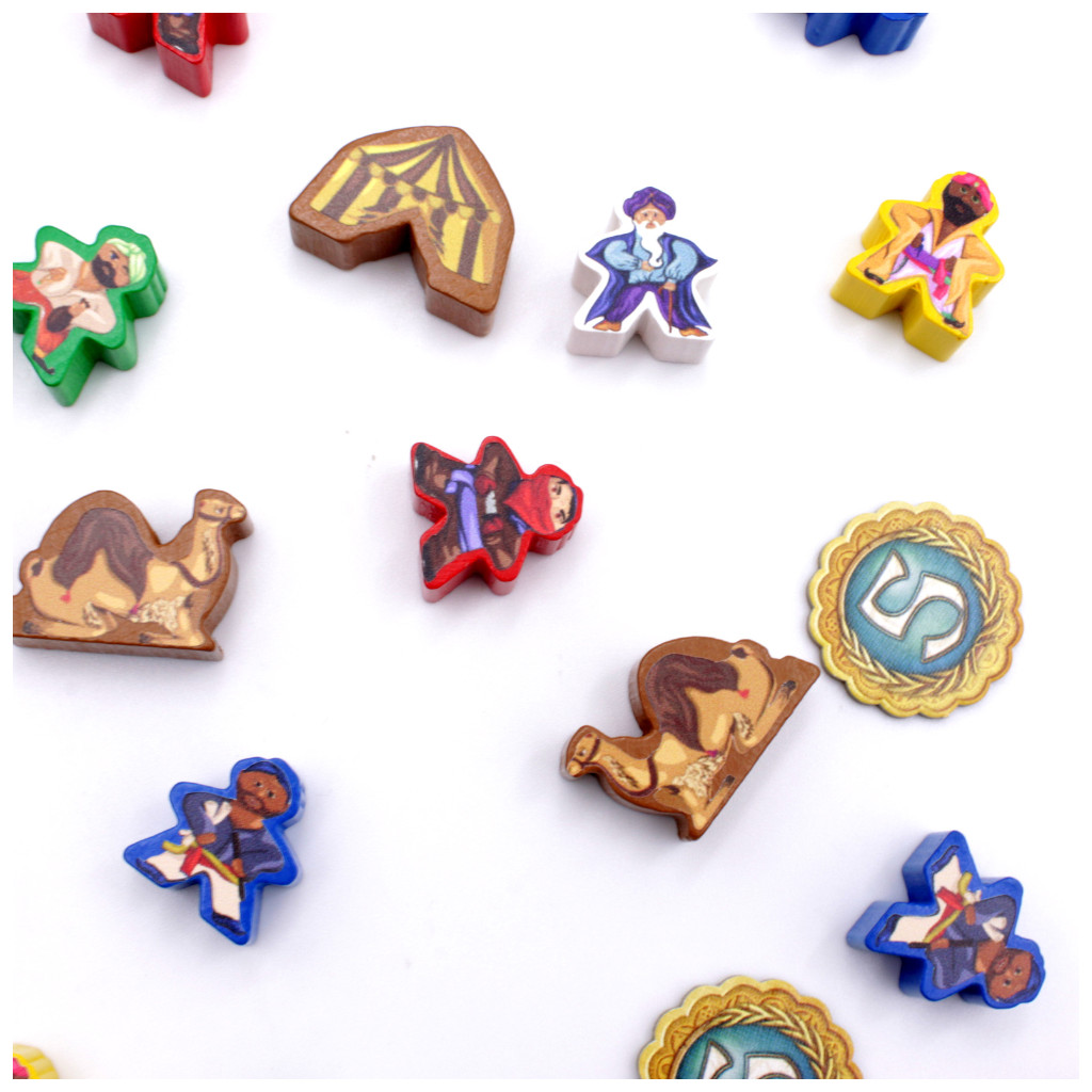Five Tribes - Les Caprices du Sultan - Set d'autocollants