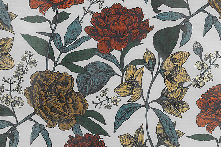 Voilage parfum en polyester Linder L.150 x H.240 cm rouge