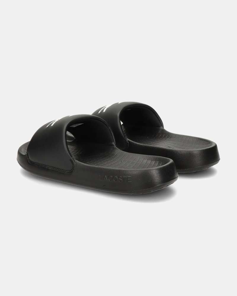 Lacoste Serve Slide Slippers  - zwart
