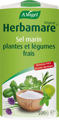 A.Vogel Herbamare Original Sel Marin Plantes Et Légumes Frais 500g