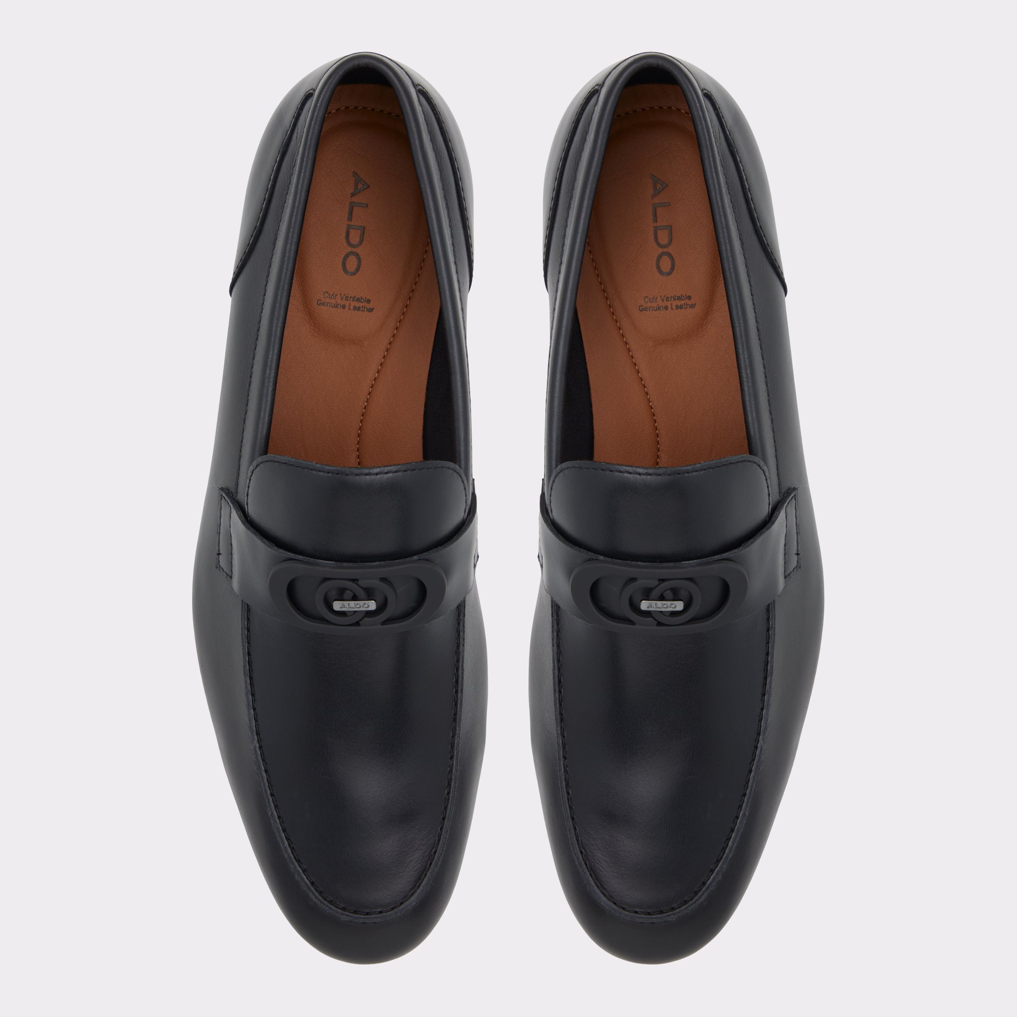 Amadeus Black Men Dress Shoes
