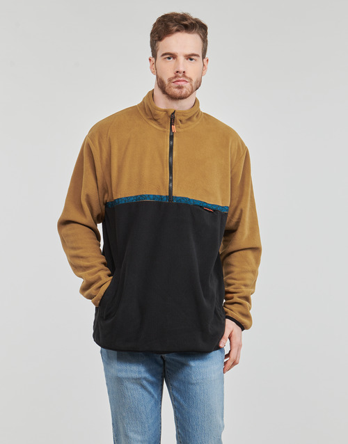 Rip Curl - JOURNEY POLAR FLEECE CREW - Noir / Camel