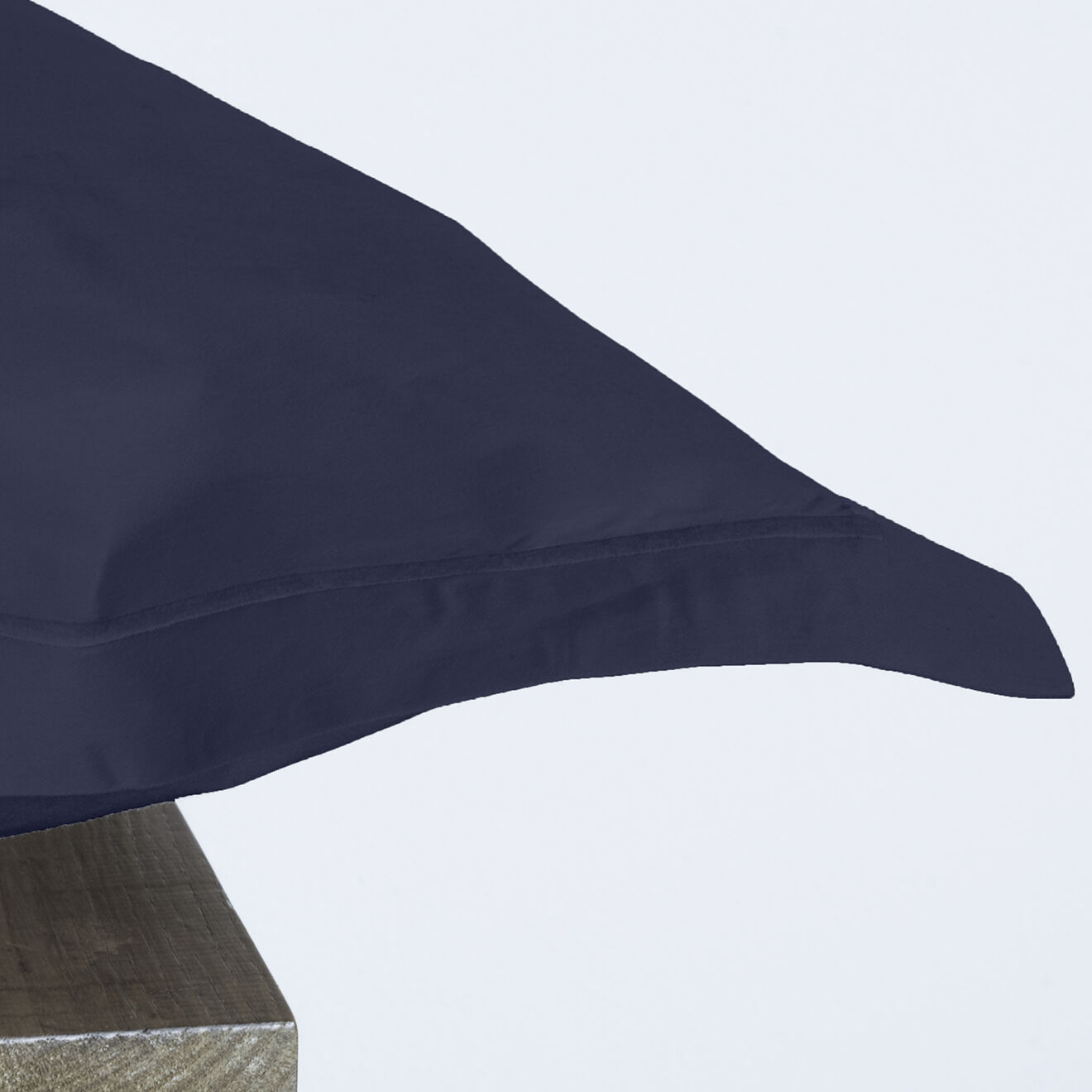 Febronie Home Taie d'oreiller 100% Satin de coton Julia bleu encre