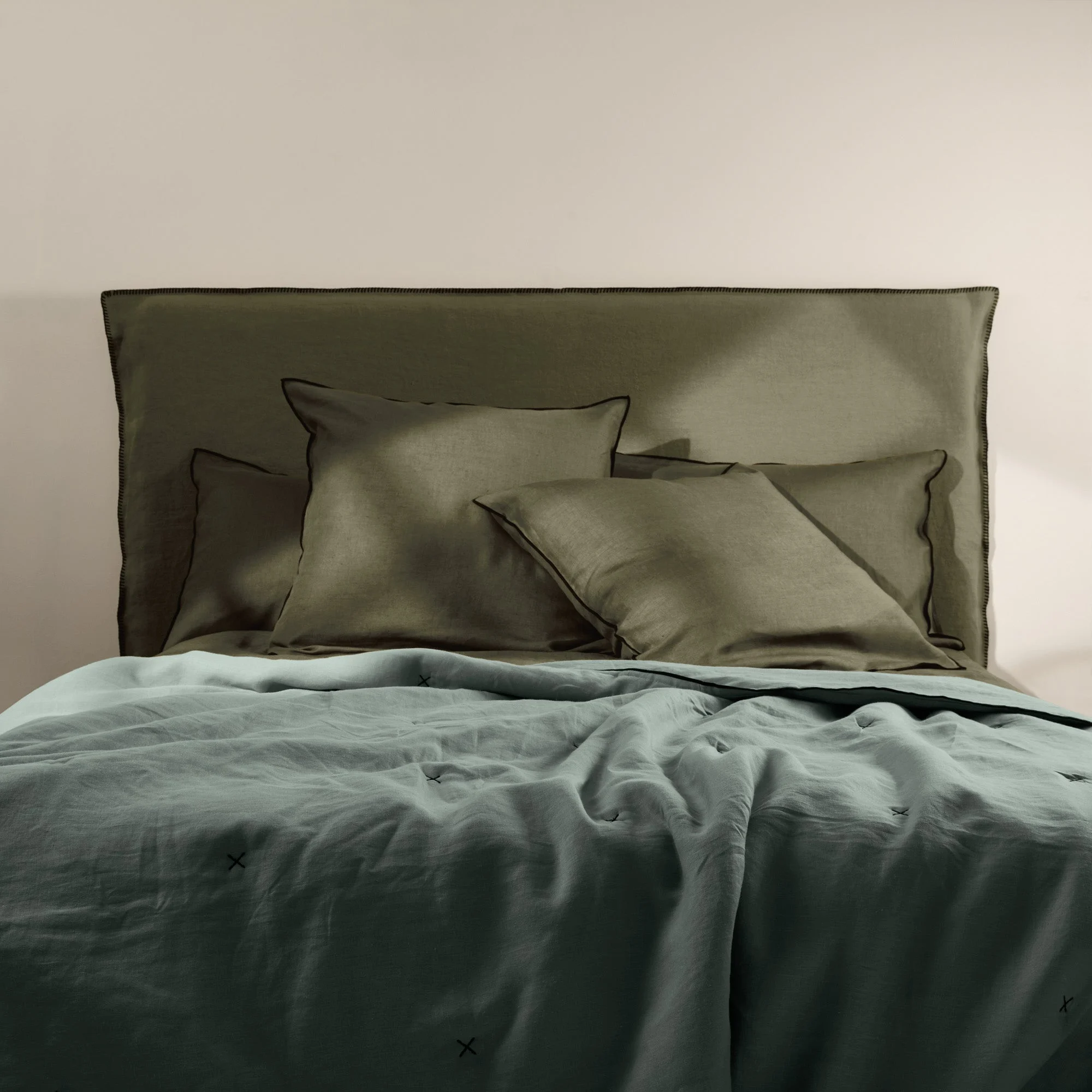 CARLINA - Couvre-lit matelassé | Vert